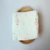 Plain broad spectrum 100% organic cotton baby swaddle 115*115cm