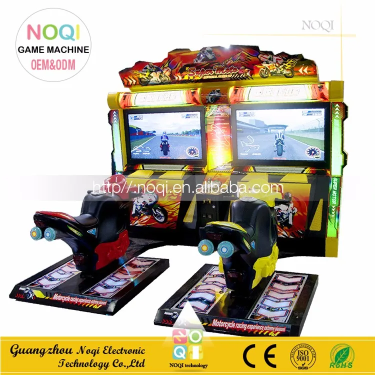 High quality 42''LCD 2 Players gp simulator motor racing games