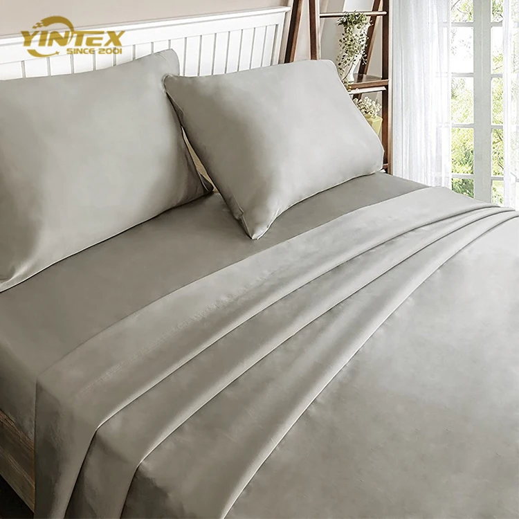 Home Textile Luxury 60 Cotton 40 Polyester Bed Sheet Set Buy Bed