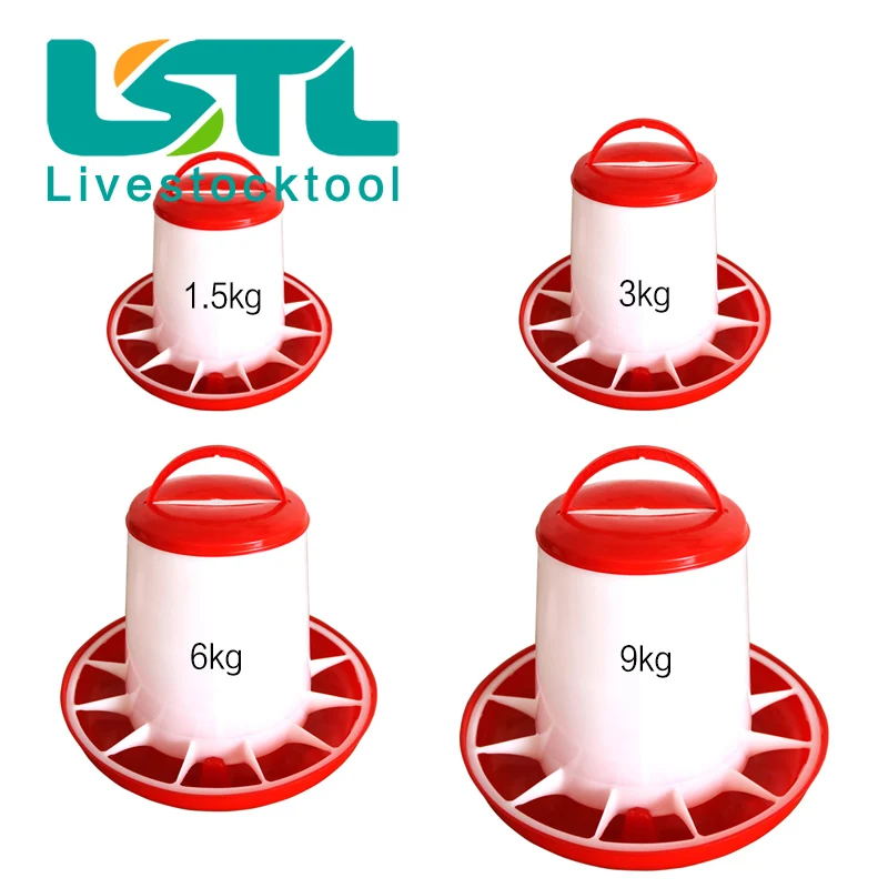 Large Capacity Poultry Drinking Feeding Equipment Chicken Feed