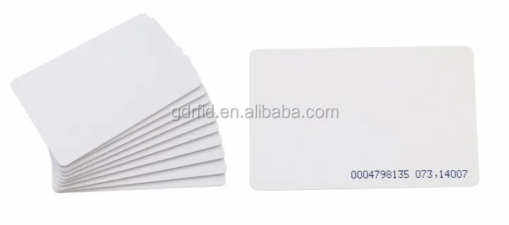 2017 New RFID blank card / contactless card access control card