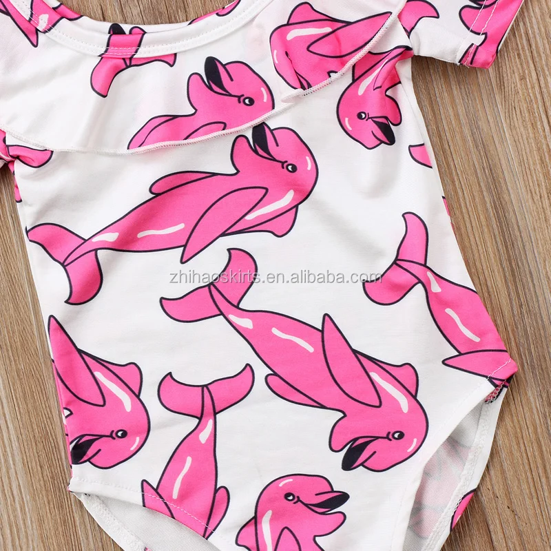 サマーキッドベビーガール服イルカビキニ水着水着水着サンスーツ幼児服usa Buy 子供女の赤ちゃん服 イルカビキニ水着 水着水着サンスーツ Product On Alibaba Com