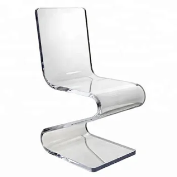 Clear Acrylic Z Dining Chair In 20mm Thickness Buy Acrylic Z