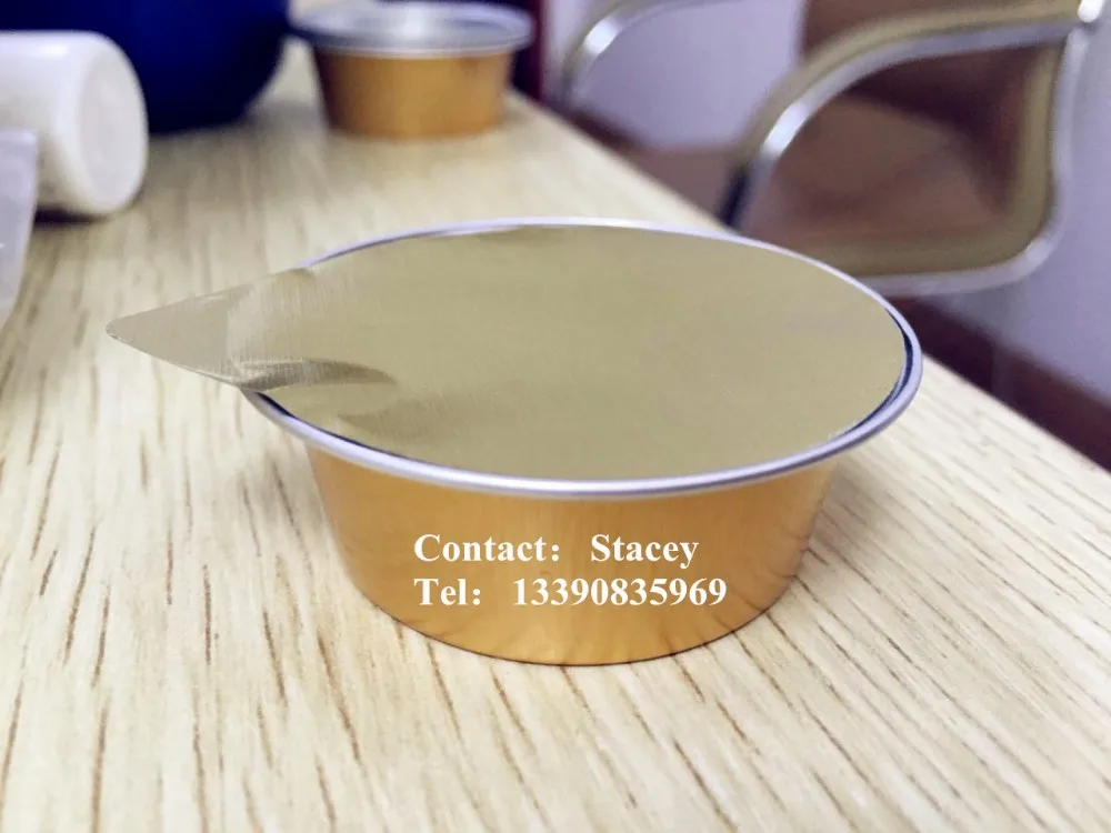 25 Ml Disposable Honey Jam Sealing Aluminium Foil Cup Buy Aluminium