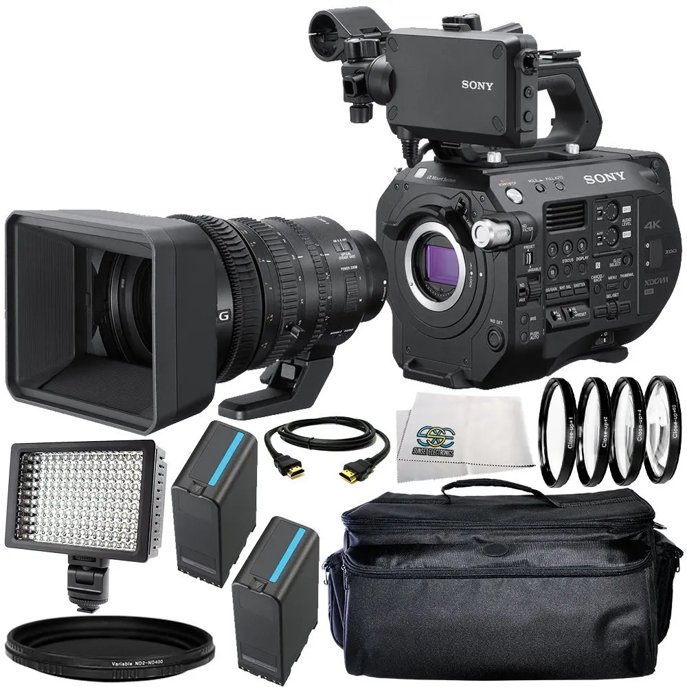 for Sony Handycam HDR-UX10 Super Bright LED High Power Video Light Includes Mounting Brackets