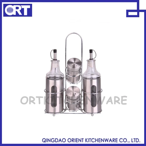 4 Pcs Cruet Set With Rack Buy 4 Pcs Cruet Set,Cruet Set With Rack,4