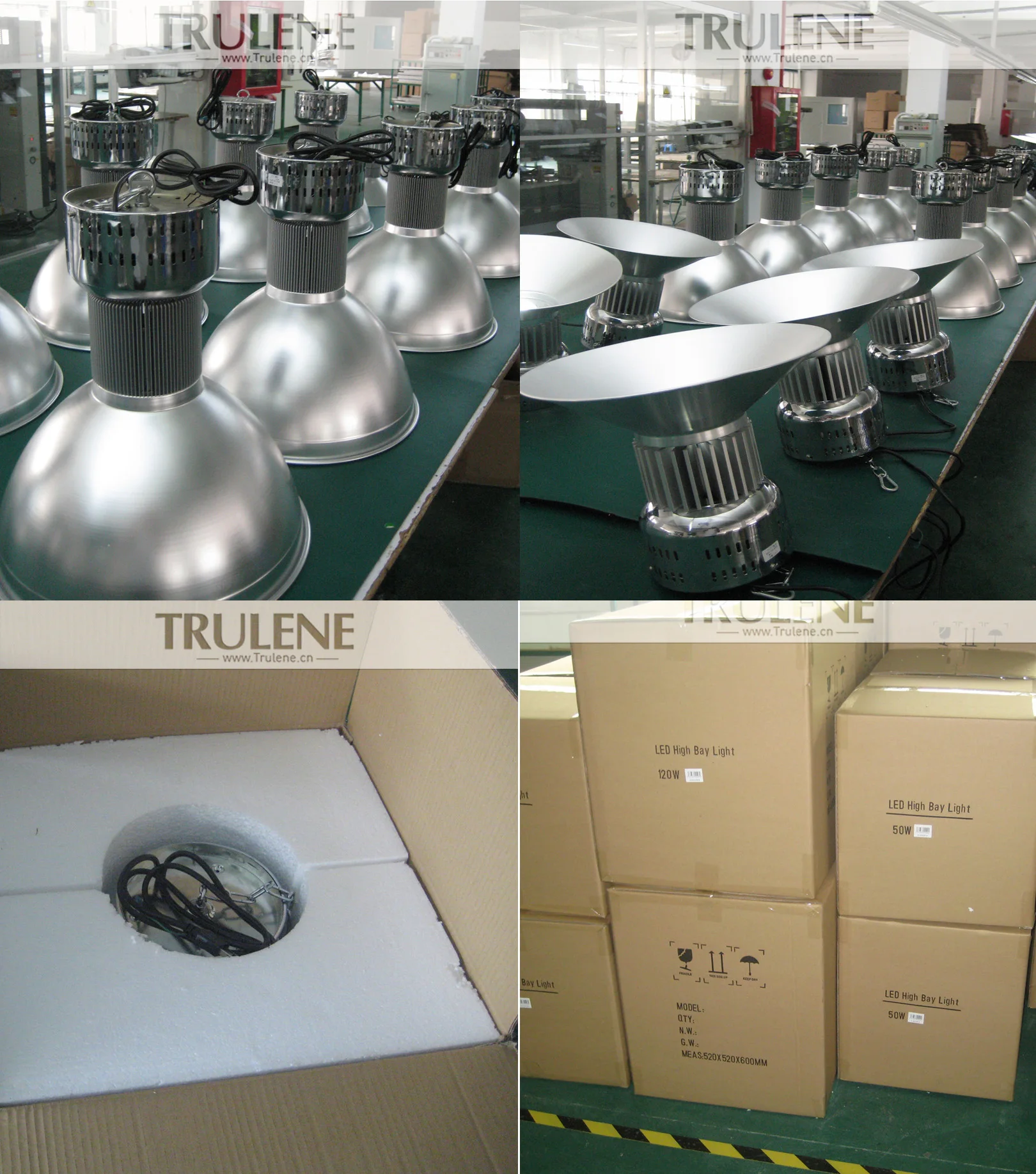 High power lumen IP65 Factory Industrial 100w 150w 200w 250w 300w 400w 500w UFO Led High Bay Light Fixture