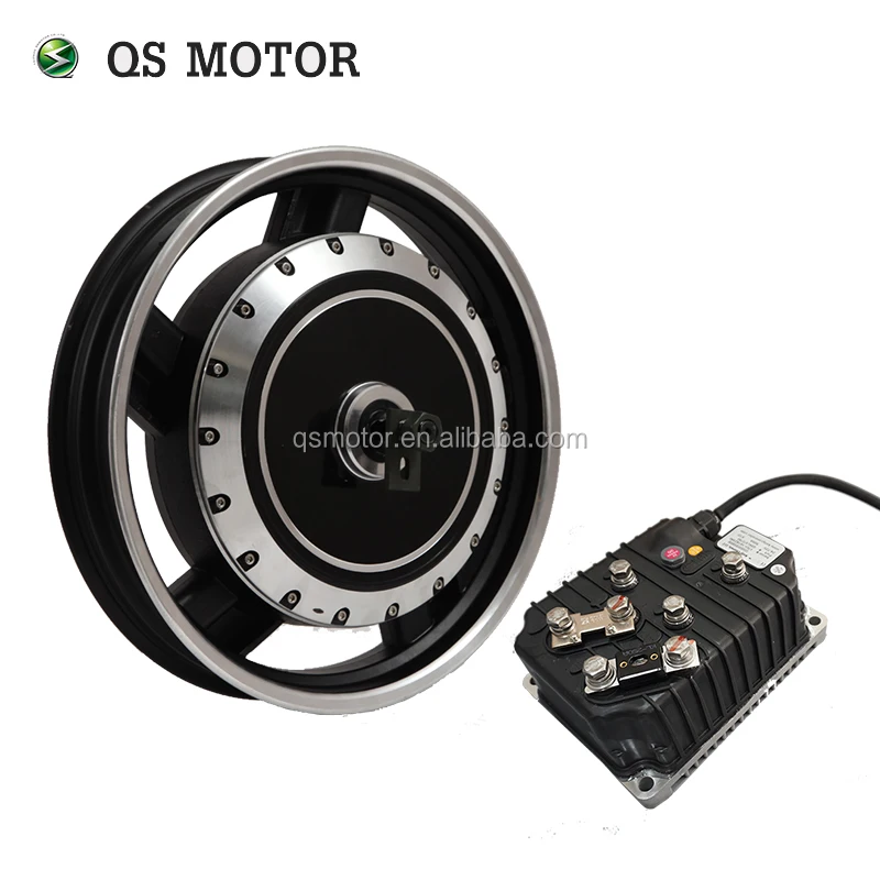 Qs Motor 16inch 8000w Electric Motorcycle Kit / E Motorcycle Kit
