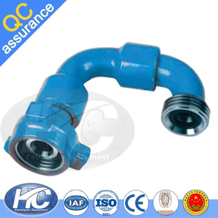 Oilfield Swivel Joint / Pipe Fitting / Union Elbow With High Pressure