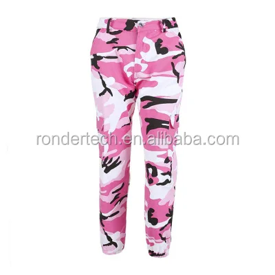 pink camo cargo pants womens