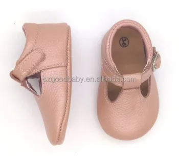 rose gold infant shoes