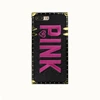 For iPhonexsmax tide brand mobile phone shell square for iphonexr pink letter glitter embroidery mobile phone case