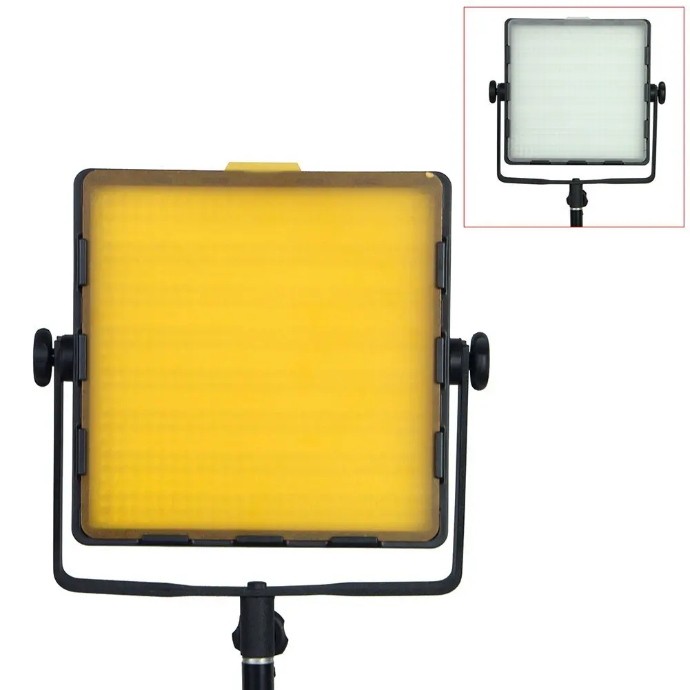 Neewer 600 LED Stepless Dimmer 36W 5600K/3200K 3520LM Professtional Studio Video Light Panel Photography Lighting Sony V Mount with Filters