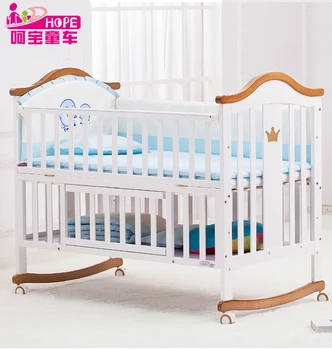 Baby Möbel Kiefer Material Innen Weiße Babybett Bett Mit Optional ... Baby Möbel Kiefer Material Innen Weiße Babybett Bett Mit Optional ...