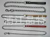 High polished 304,306, 316L Stainless steel twist link chain