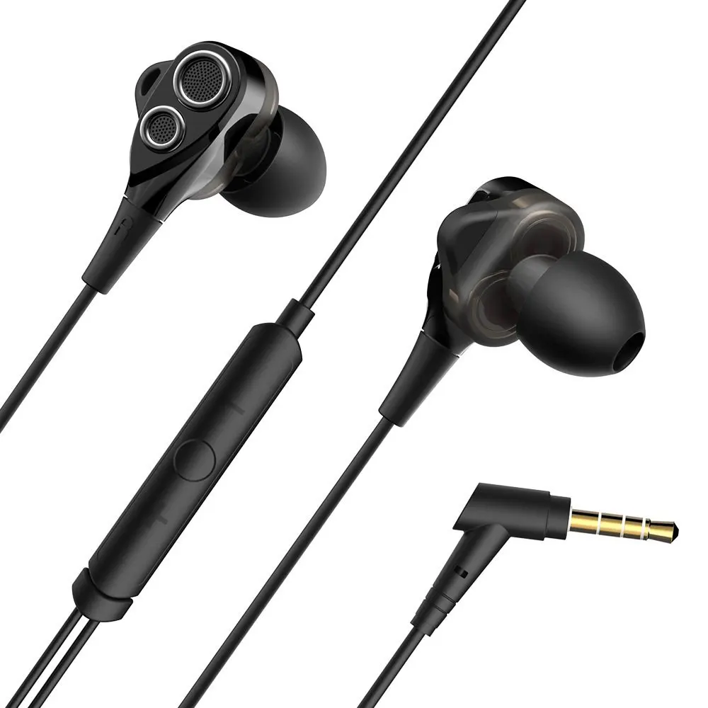 Buy Vava Moov 11 In Ear Earbud Headphones With Dual Drivers High Fidelity Audio And Deep Bass Wired Earphones With Snug And Soft Design Inline Controls For Hands Free Calling 3 5mm Jack In Cheap