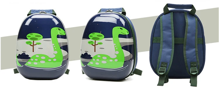 dinosaur trolley school bag