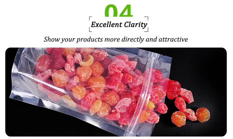 Plastic Package Custom Pattern Printed Bag Stand Up Ziplock Seal Food Pouch  .jpg