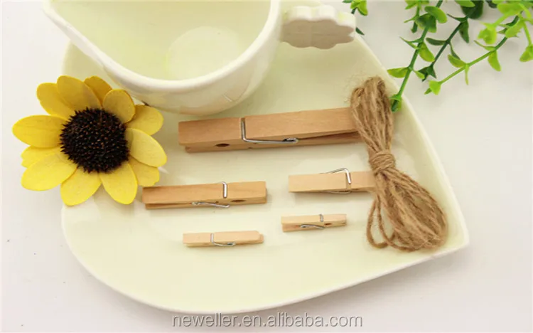 laundry 2016 low price mini wooden pegs for scooter with logo