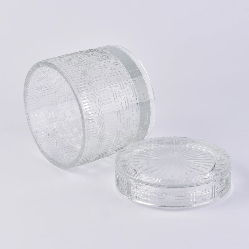 Reusable Clear Replacement Glass Candle Holders With Lids Buy Glass