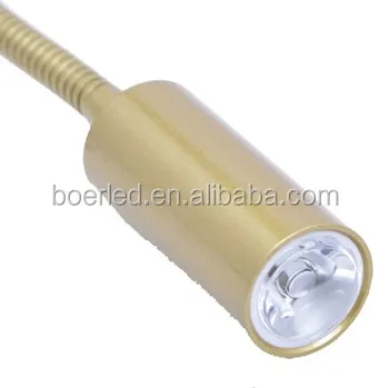 GOLDEN 2W LED HOTEL WALL READING LAMP