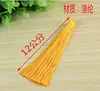 Manufacturer directly supply polyester tassel fringe/Factory direct sale tassel caps for jewelry