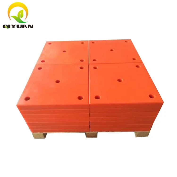 Black Virgin Uhmwpe Dock Bumper Pad/colored Hdpe Edge Ship Fender Face