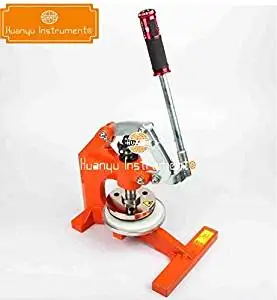 Huanyu Instrument Hand Pressure Sampling Knife Cloth Paper Cardboard Quantitative Sampler 100 Sqcm Round Sample Cutter