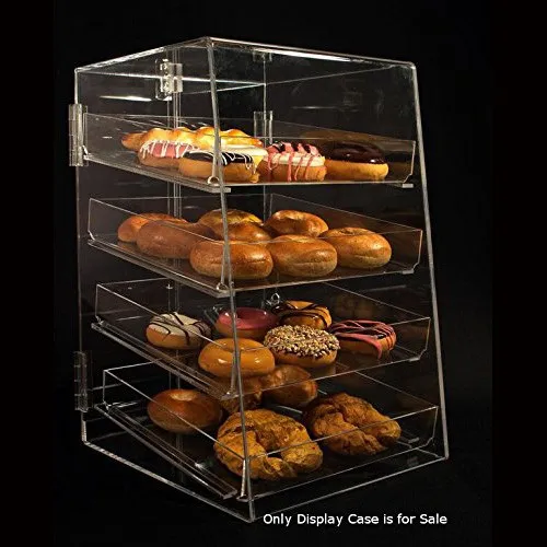 Custom Acrylic Bakery Display Pastry Donut Bagels Cookie
