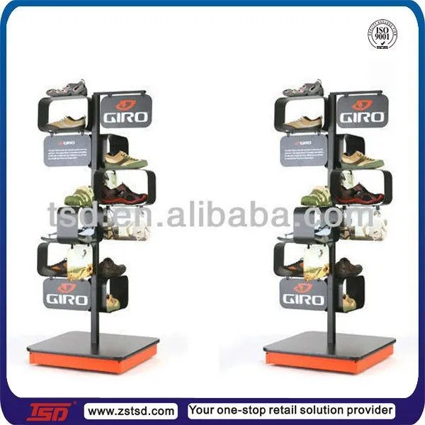 Retail Store MDF Shoe Display Rack - Attractive & Customizable