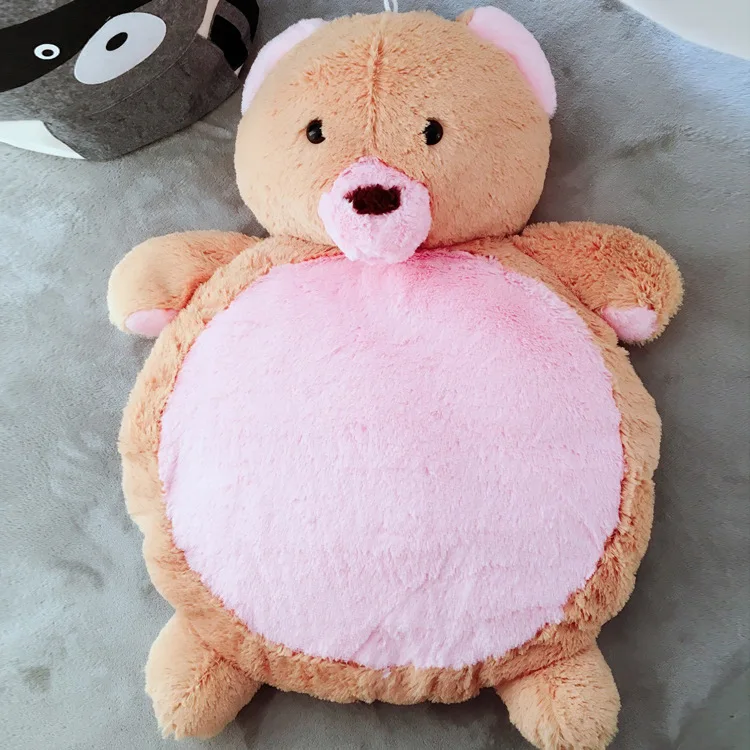 Wholesale High Quality Animal Plush Mat Plush Mat Baby Play Mat For