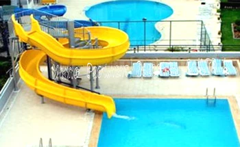 fiberglass water slide for swimming pool open body slide buy used