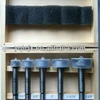5 Pieces Inch Size Carbon Steel Forstner Bit Set For Drilling Wood