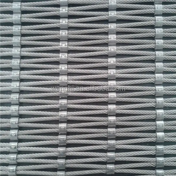 stainless steel diamond wire mesh architectural mesh