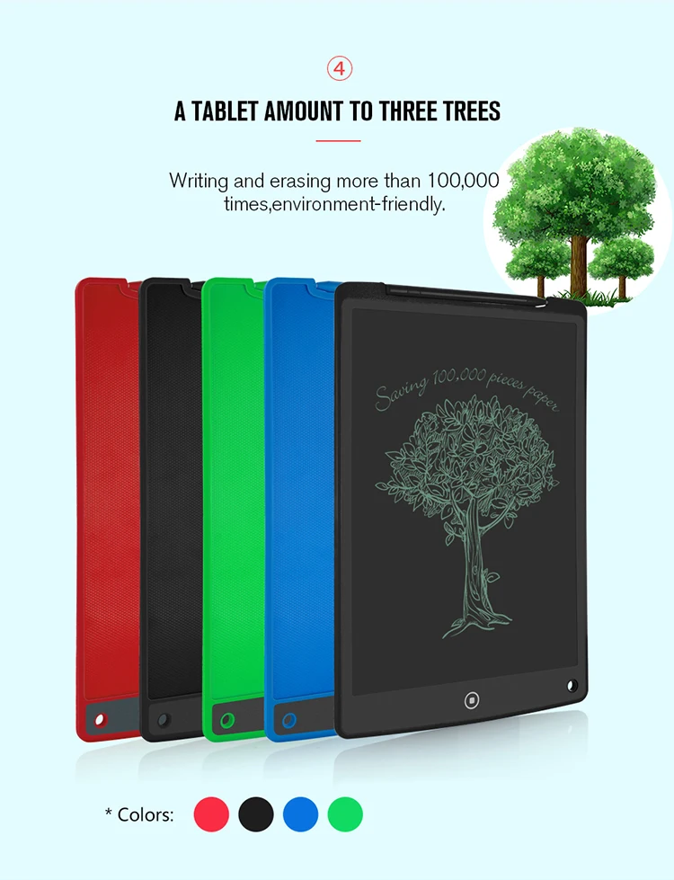 8.5 Inch LCD Digital Writing Tablet Paperless Drawing Board with Pen Erasable Writing Pad