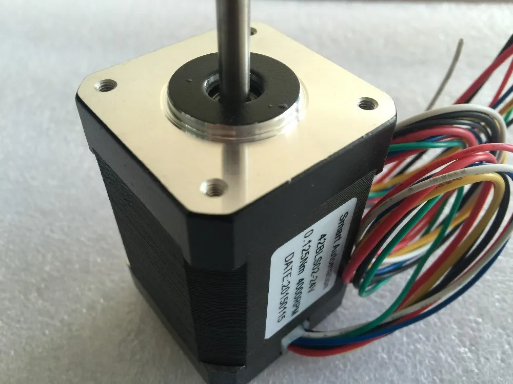 42BLS size 42mm Nema 17 square flange Rectangle brushless dc motor  upto 100w, low cost version