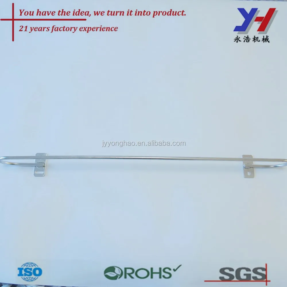 Oem Custom Bending Welded Round Steel Bar,Zinc Plated Fixed Bar For