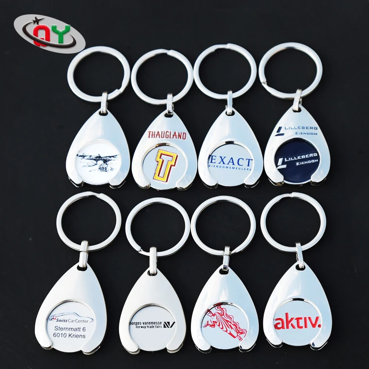 Direct Manufacturer Custom Metal Keychain Stainless Steel Zinc Alloy