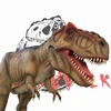 factory direct supply animatronic dinosaur simulation