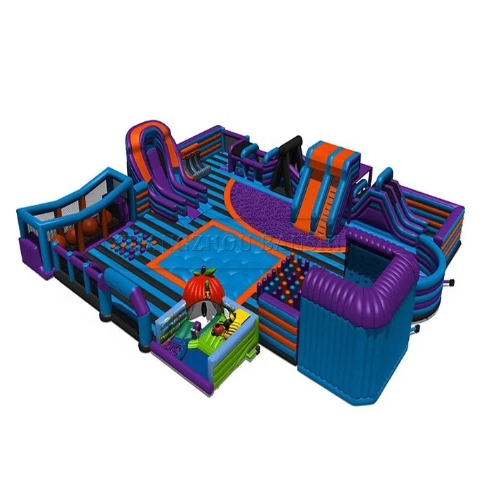 Commercial Large Inflatable Theme Park Amusement Park Equipment For