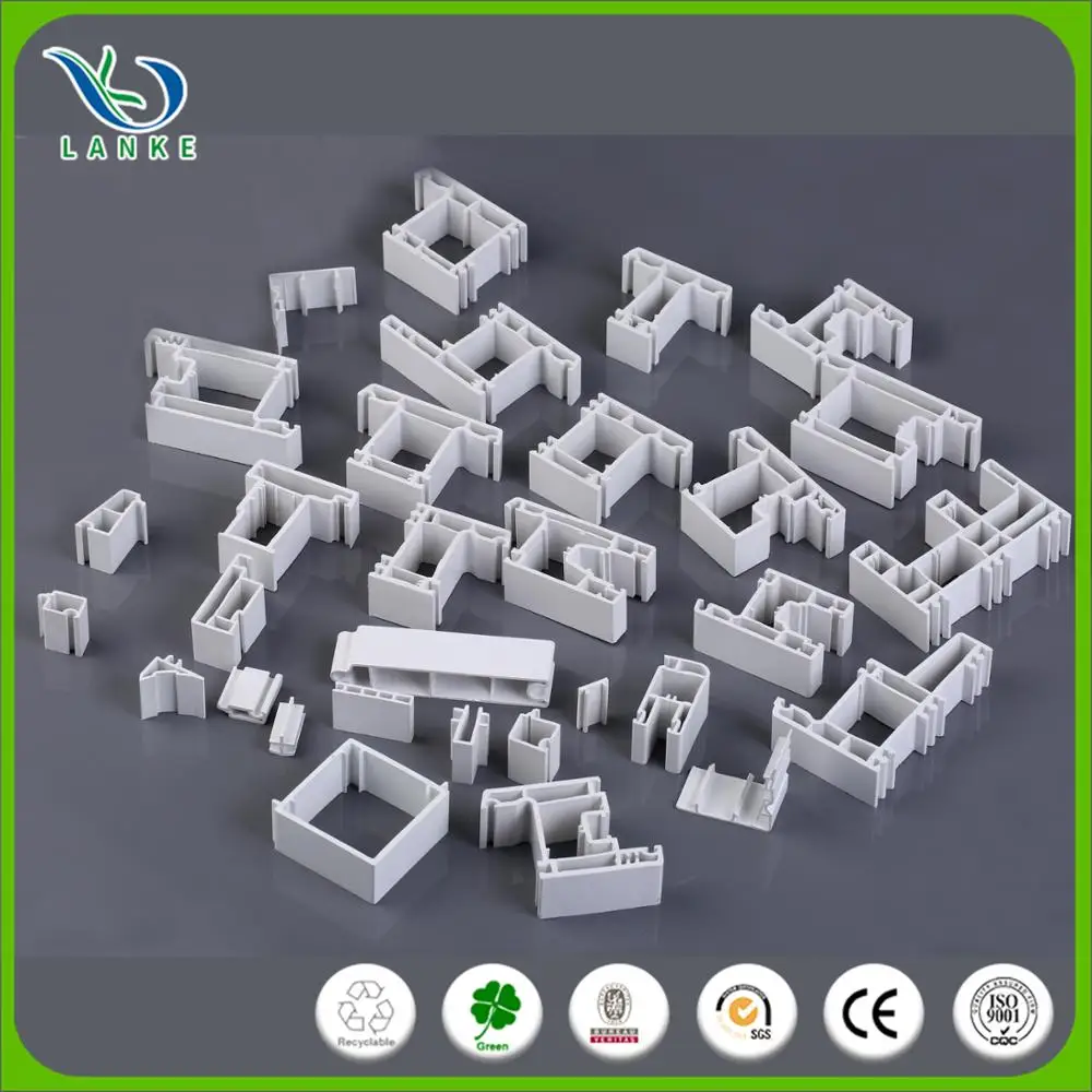 Top brand Pvc Profiles Upvc Windows And Doors frame Plastic Window