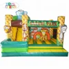 safari park inflatable jumping bouncer castle
