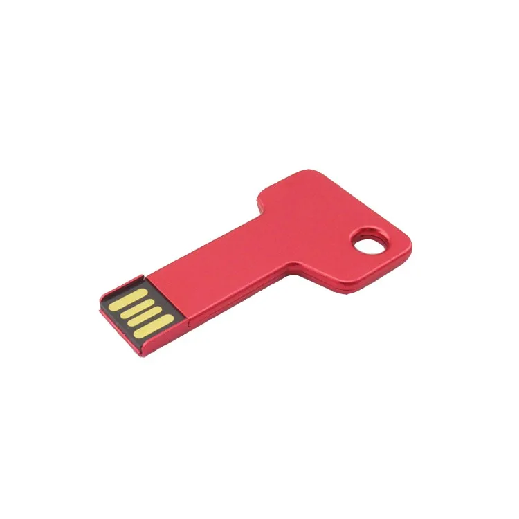 Hot Metal Key USB Pendrive USB Flash Drive With Free Laser Logo - ANKUX.COM