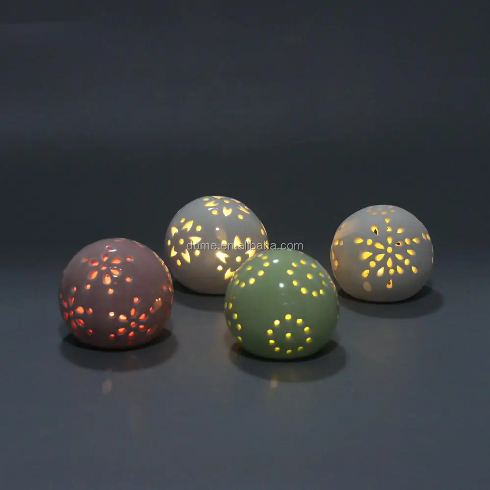 Wholesale White Hanging Ceramic Christmas Ball Ornaments With Led Buy