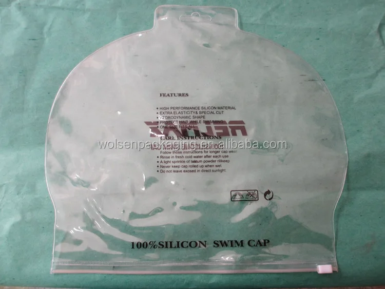 clear swim cap