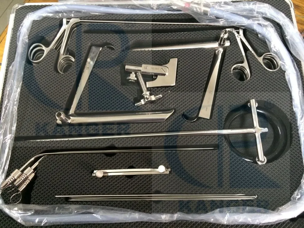 Ent Department Surgical Instrument Operating Laryngoscope Set Buy Ent