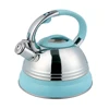 3.2 Quart Copper Painting Stainless Steel Whistling Tea Pot Stovetop Kettle