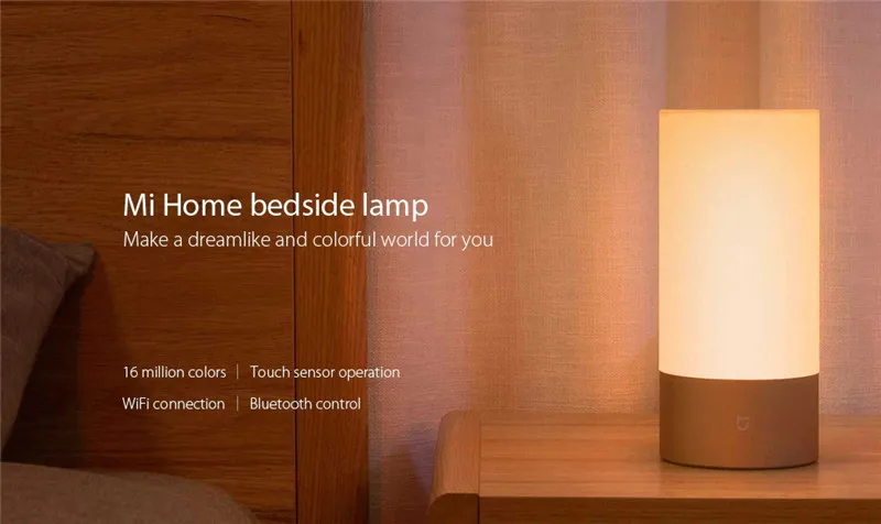 International Version Xiaomi Mijia Beside Lamp Smart Wireless Remote Control With Wifi Dual Mode Rgb Colorful Lamp For Phone Buy International Version Xiaomi Mijia Beside Lamp Smart Wireless Beside Lamp Wifi Dual Mode