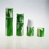 15ml 30ml 50ml PP empty cosmetic airless bottle with flower pattern
