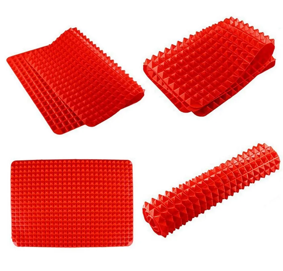 Food Grade Nonstick Silicone Pyramid Fat Mat Buy Fat Mat,Pyramid Pan